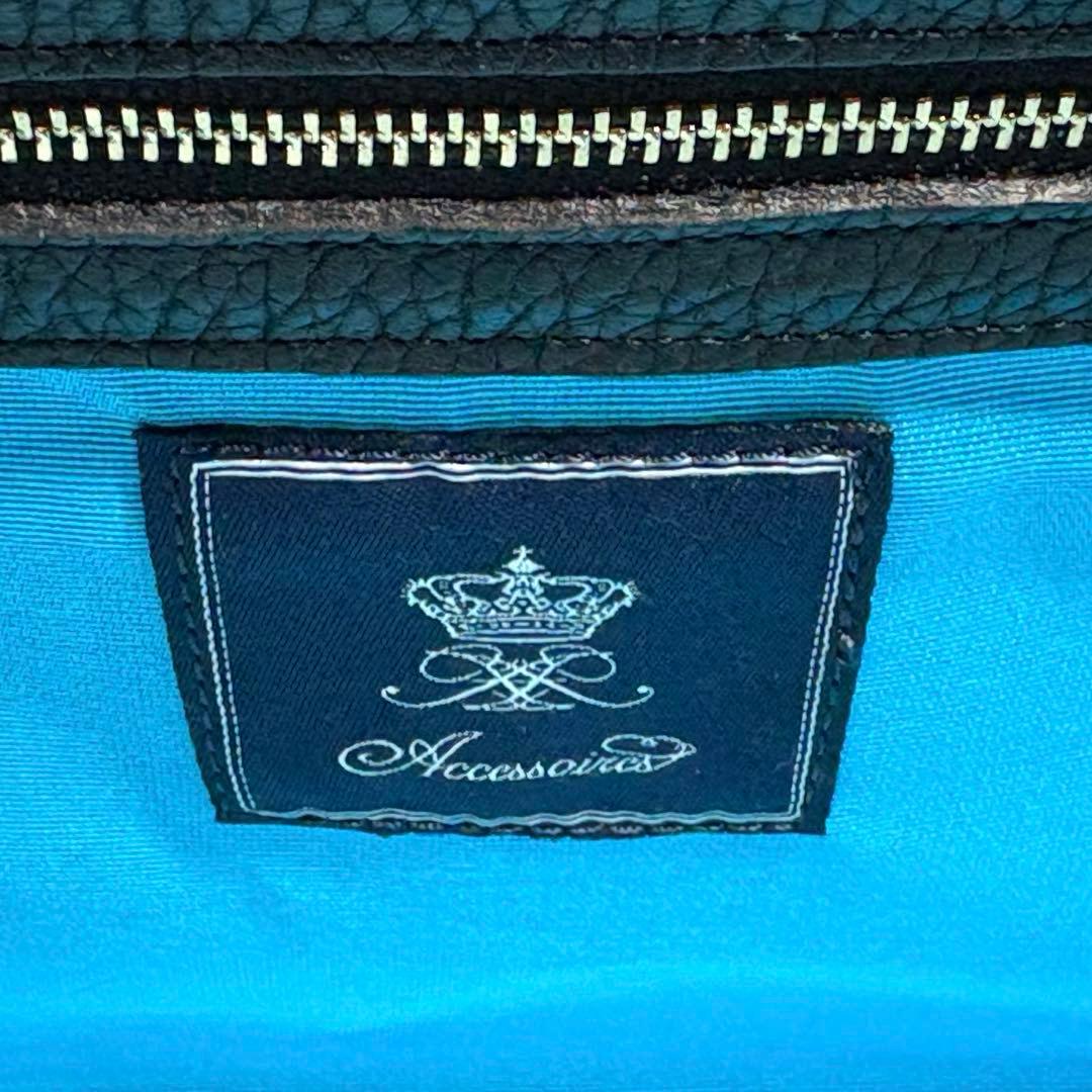 【koto 】A.D.M.J. トートバッグ シボ革 ブラック 保存袋付