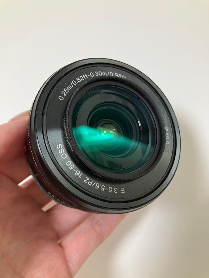 【美品】sony3.5-5.6/PZ 16-50 oss ズームレンズ