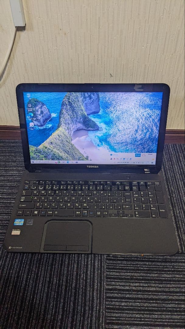 Windowsノート本体 TOSHIBA dynabook T552/58GB i7 SSD