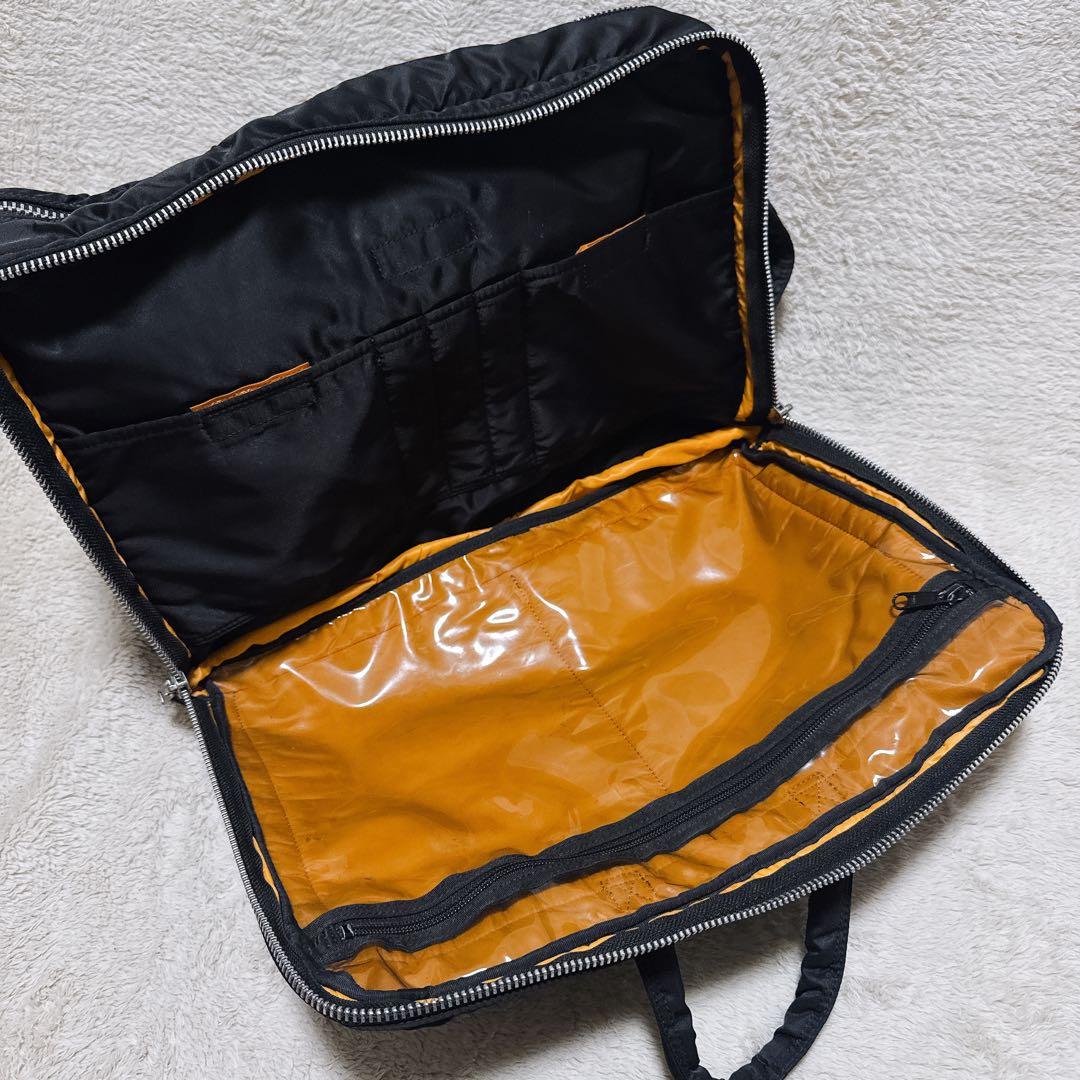 PORTER タンカー 3WAY 2層 ブリーフケース 黒 リュック　ショルダー