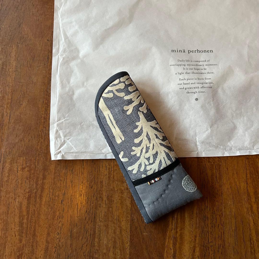 ミナペルホネン　メガネケース　キルト　wolf 専用