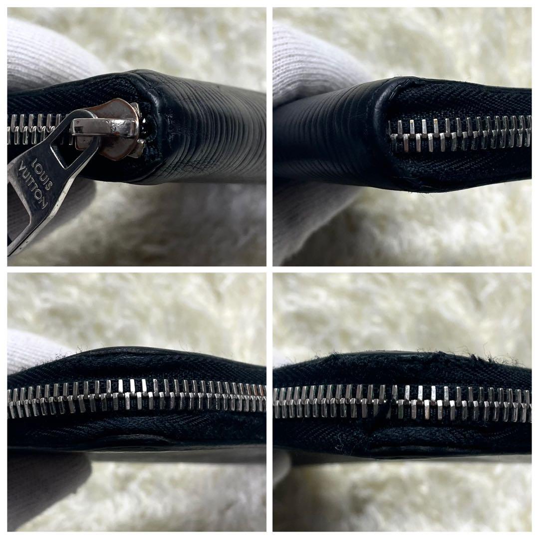 ルイヴィトン ジッピーウォレット ヴェルティカル タイガ ブラック