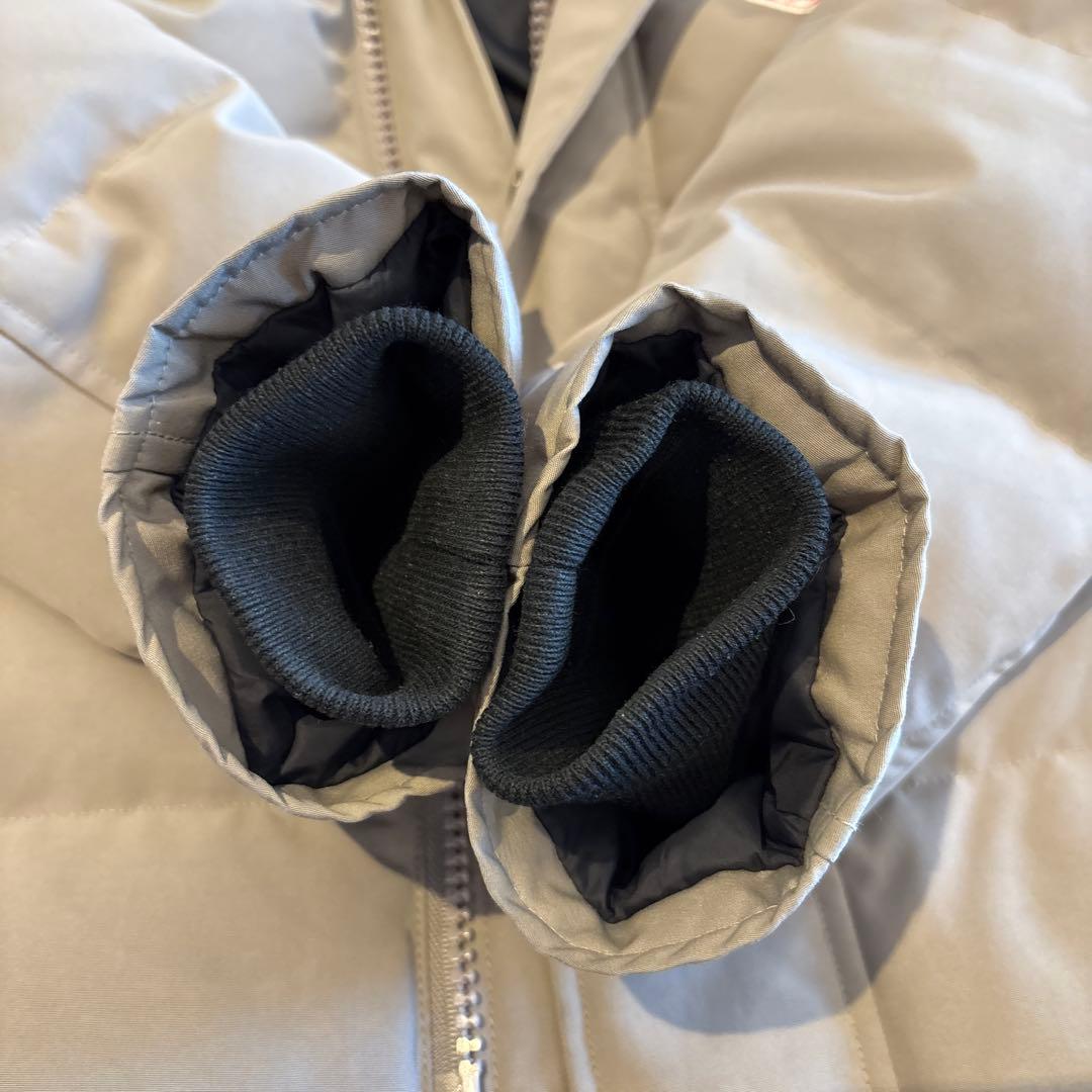 DANTON ショートダウンジャケット ファー付き36