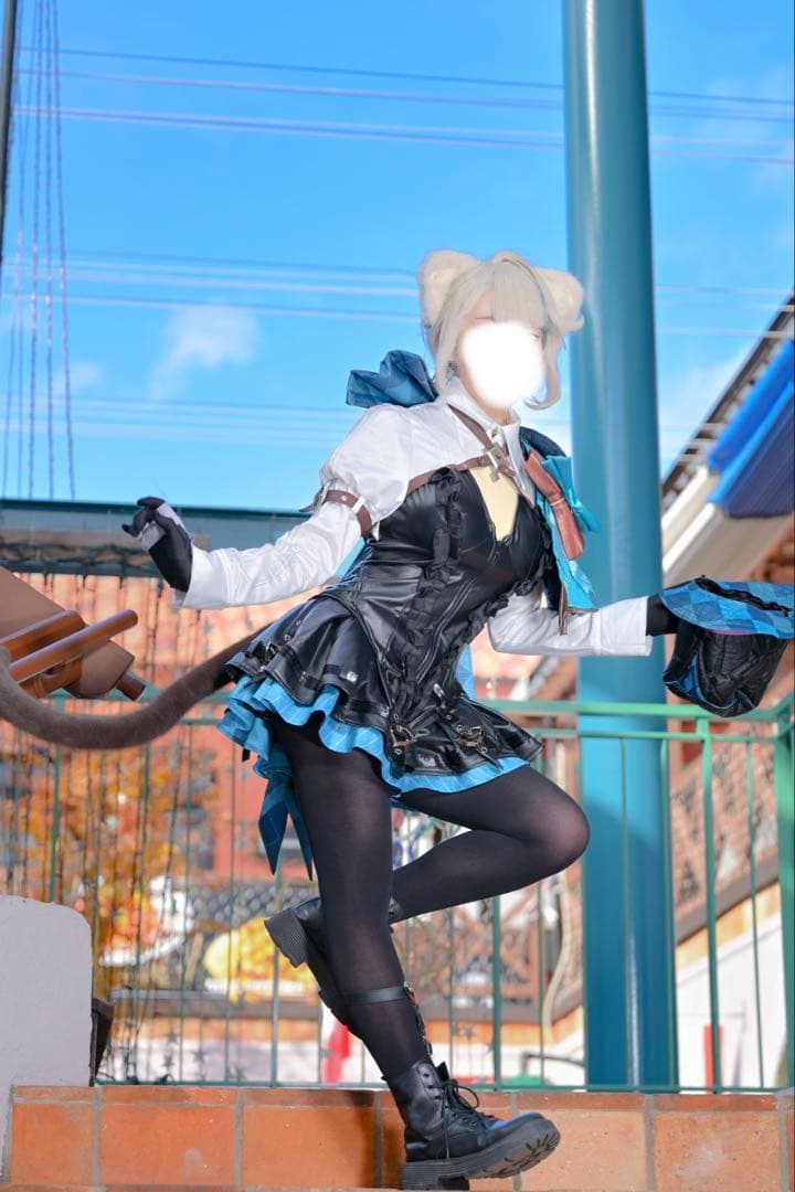 原神 リネット 三分妄想 帽子付き コスプレ 衣装