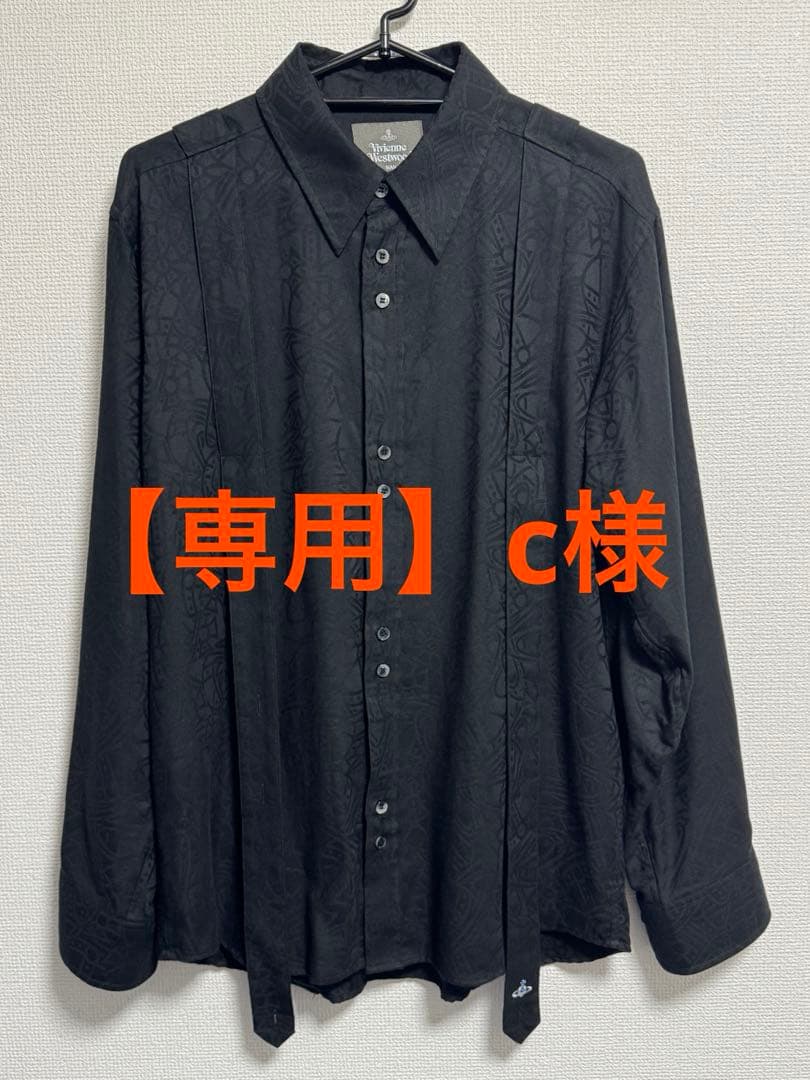 【c】Vivienne Westwood サスペンダー シャツ