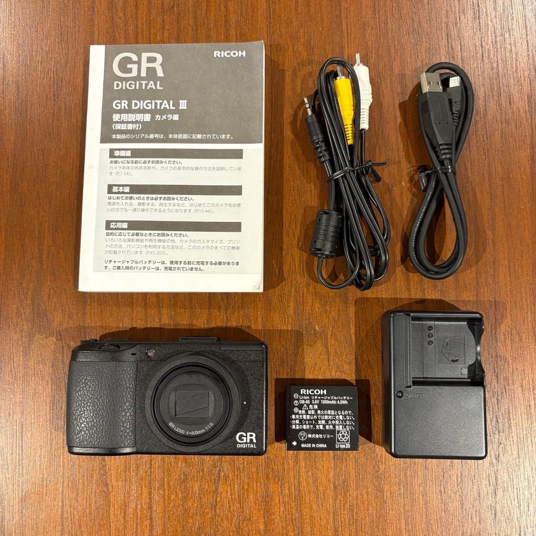 RICOH GR DIGITAL III デジカメ リコー GR3