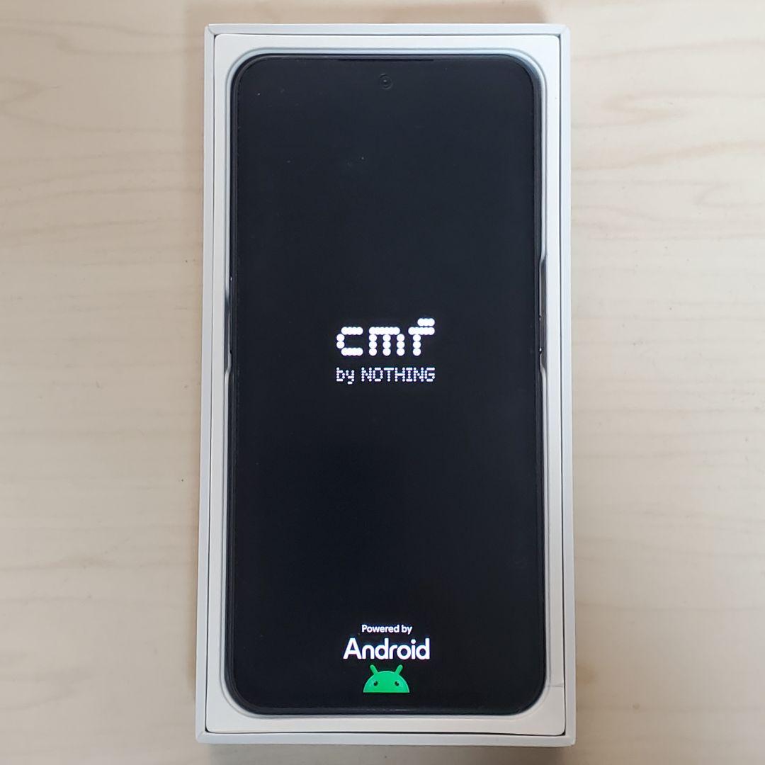CMF by NOTHING PHONE 1 ブラック 8GB 128GB
