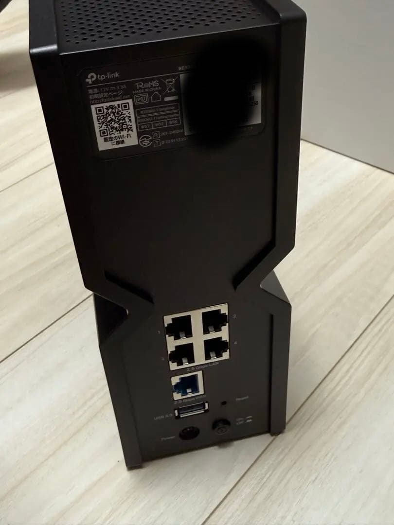 美品です　TP-Link BE9300 無線LANルーター　BE550