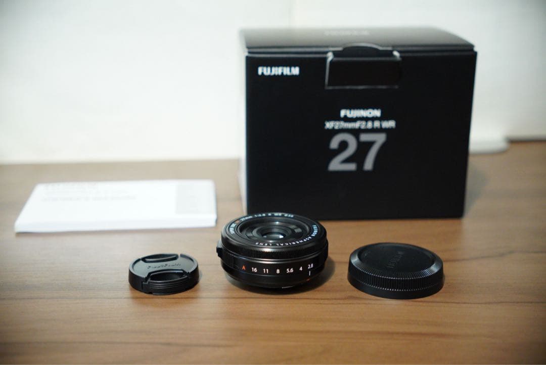 Fujifilm XF27mmF2.8 R WR 単焦点レンズ