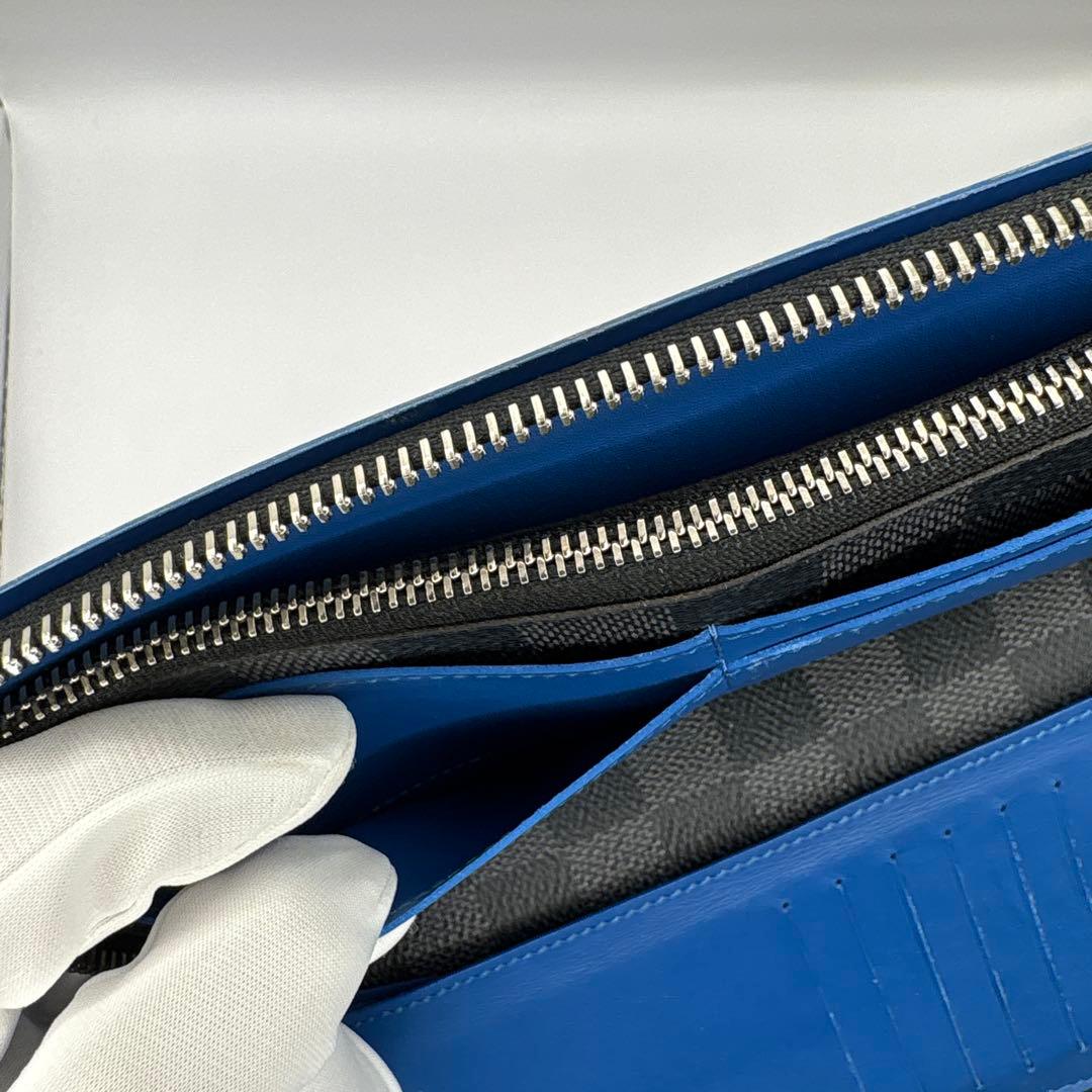 【即日発送】LOUIS VUITTON N64436 ダミエ グラフィット長財布