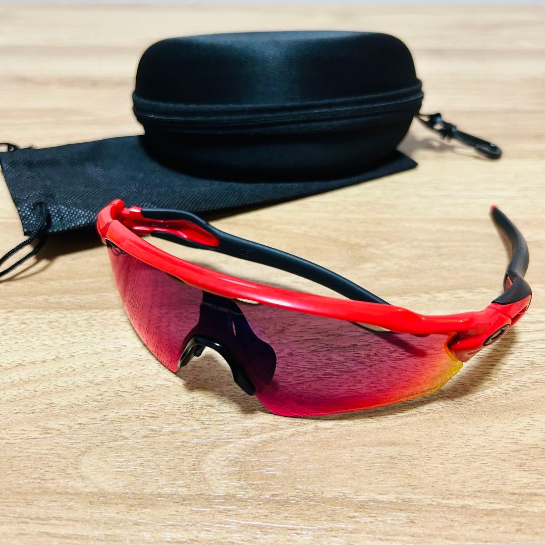 オークリー レーダーev RADAR EV PATH レッド×ブラック