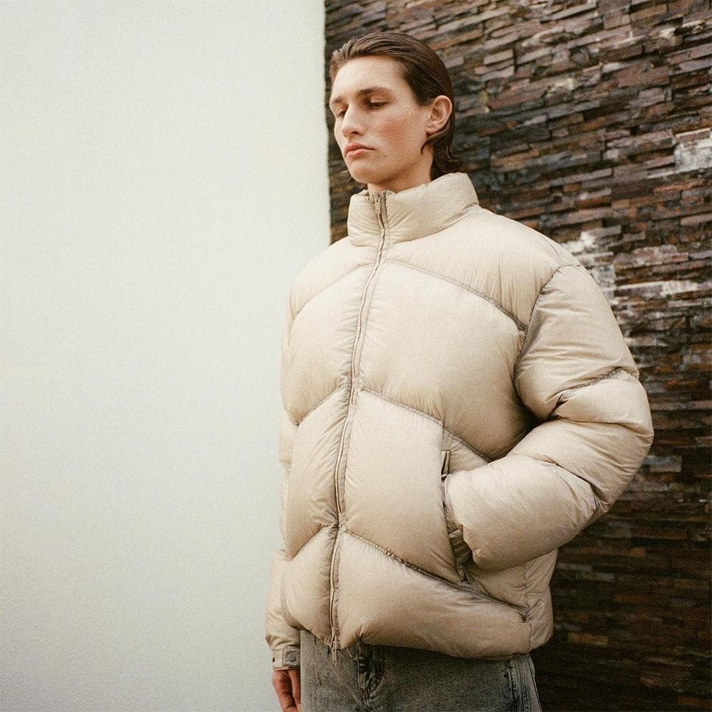 ✨REPRESENT Washed Puffer Jacket ダウンジャケット