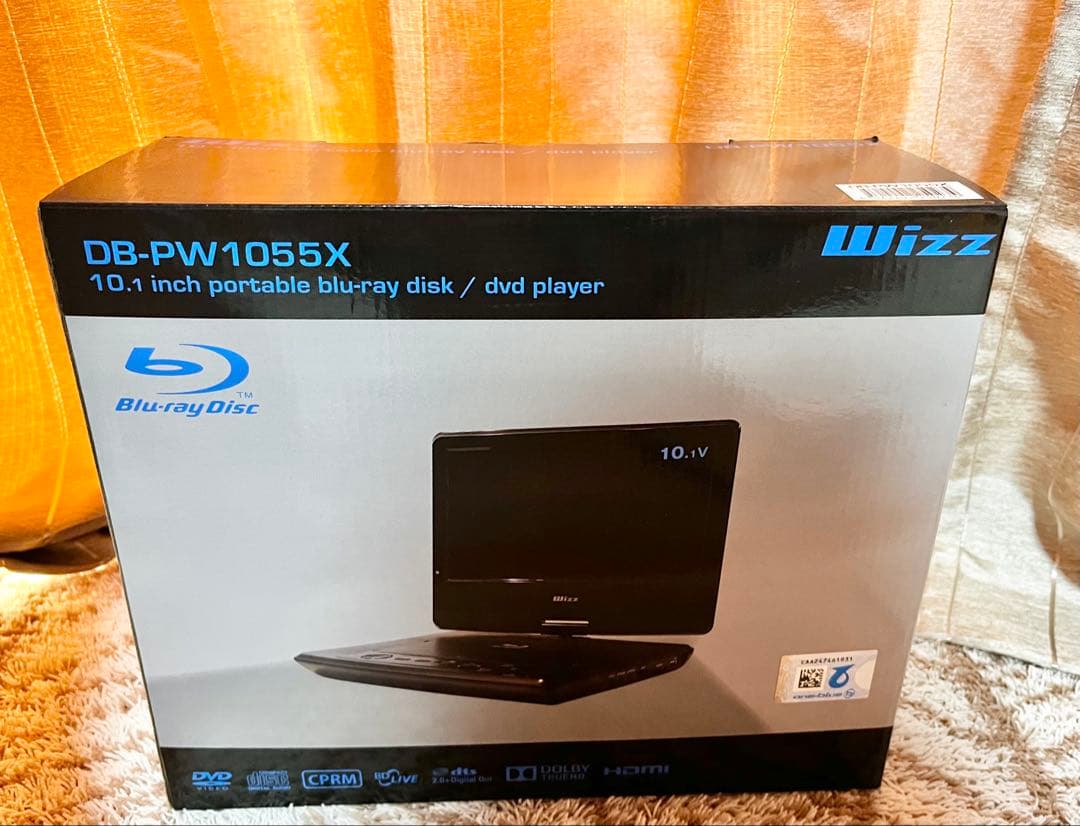 【未使用】Wizz DB-PW1055X ポータブルプレーヤー