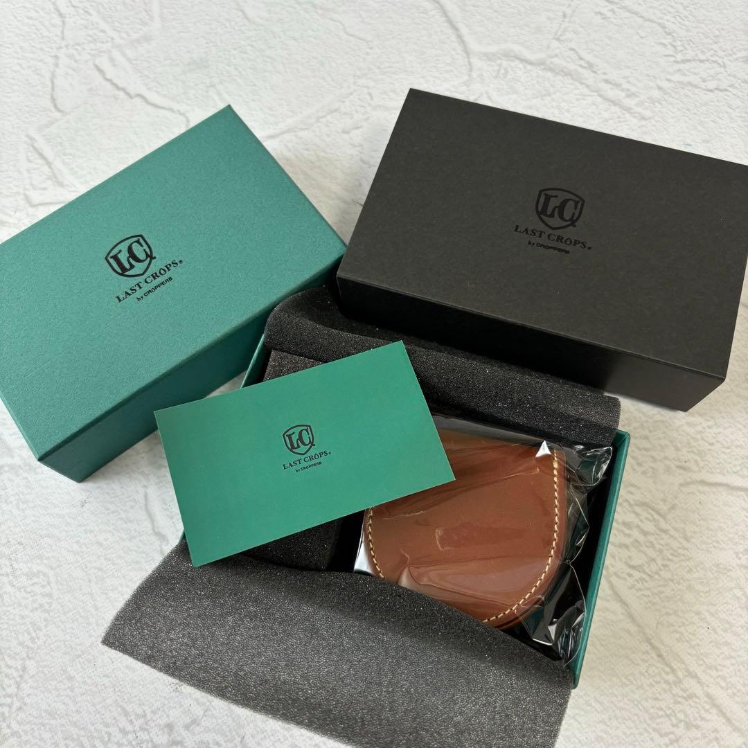 【未使用級/付属品有】ラストクロップス サークル ケース シェルコードバン