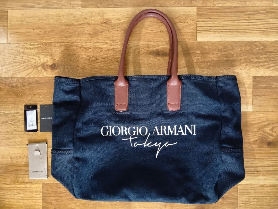 と*じ様 ジョルジオアルマーニ 「TOKYO」トートバッグ