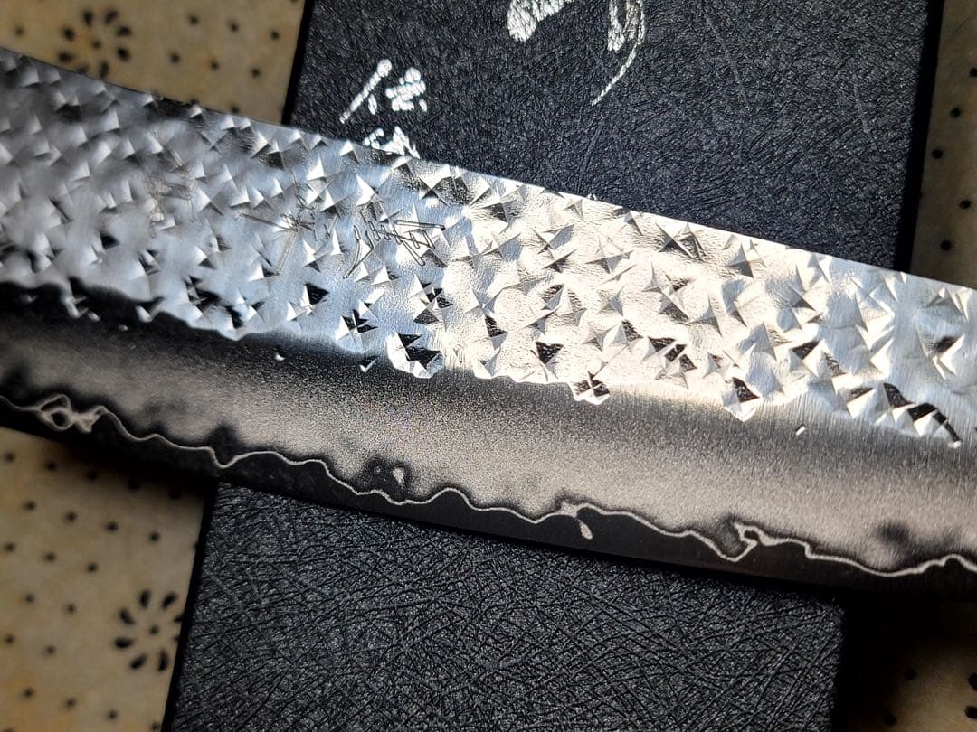 優黒崎　文化　sg2 文化170mm 黒檀柄