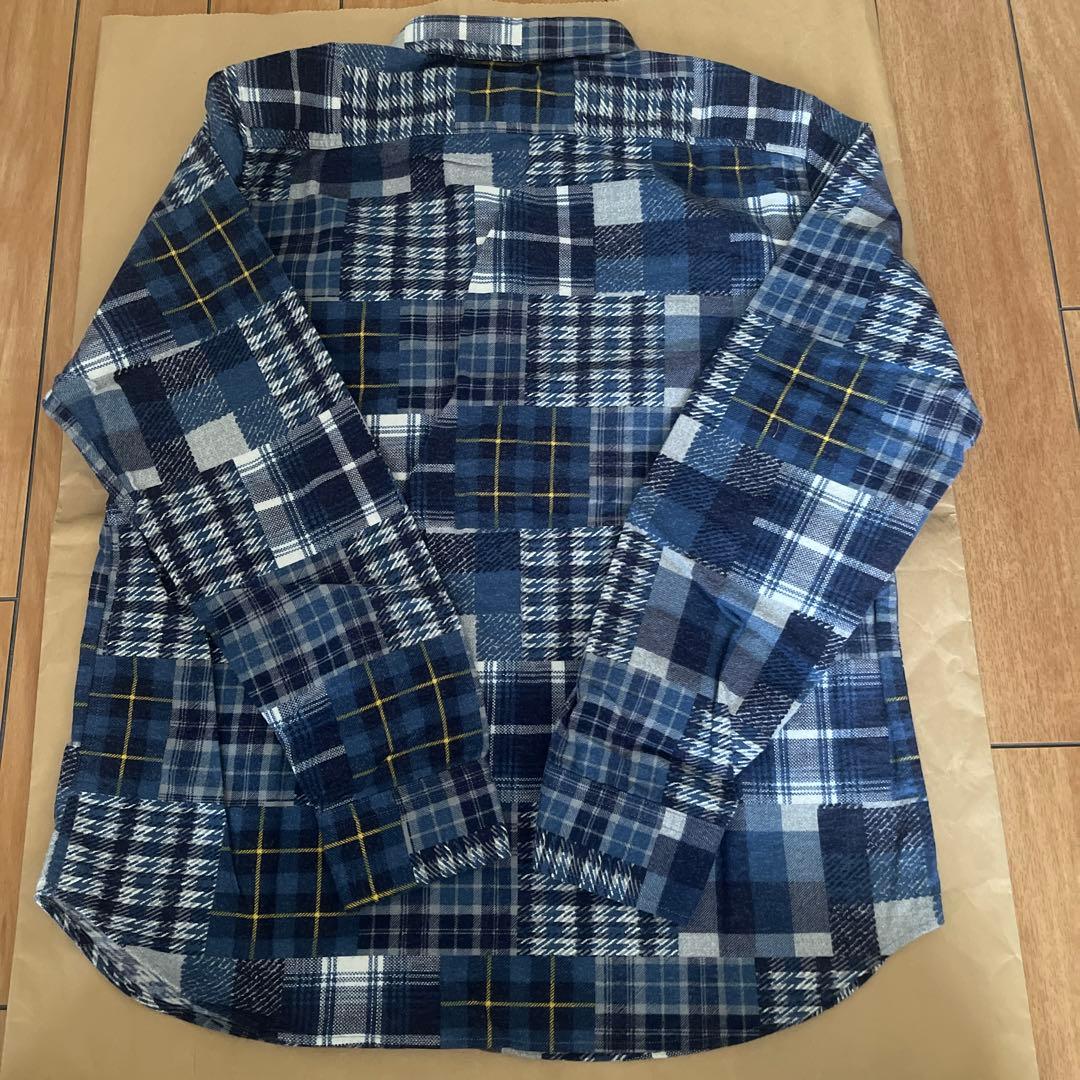 未使用品　COOTIE PRODUCTIONS チェック柄ネルシャツ
