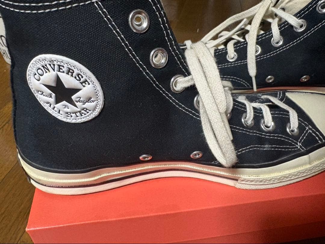 ct70 コンバース　チャックテイラー　ブラック 27.5 レシート付き