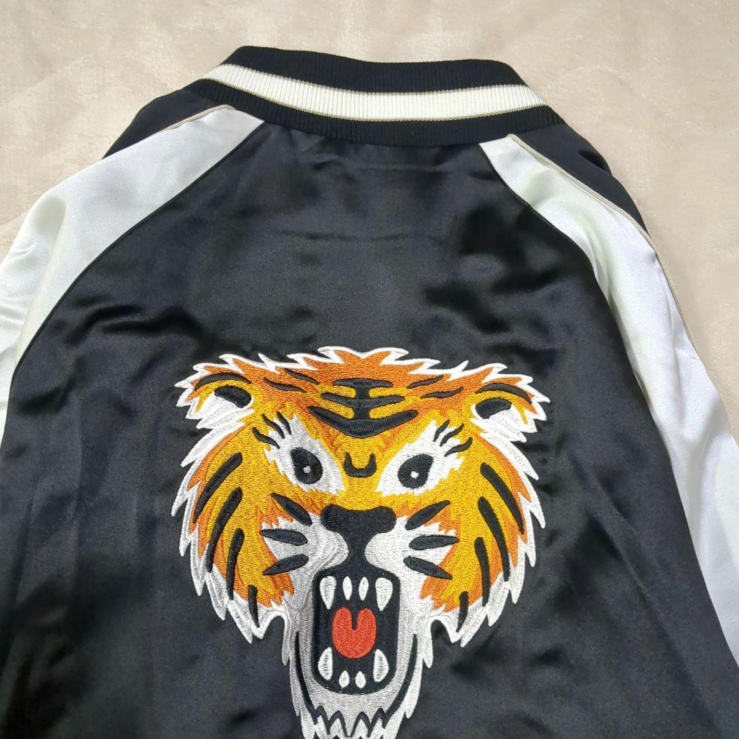 グラニフ　graniph　スカジャン　オーサムタイガー　　ブラック　Lサイズ