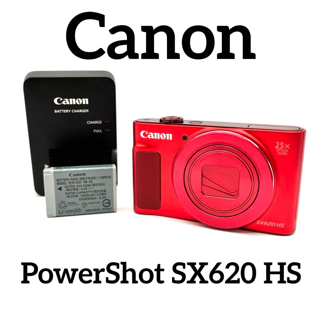 美品♪ Canon PowerShot SX620 HS レッド