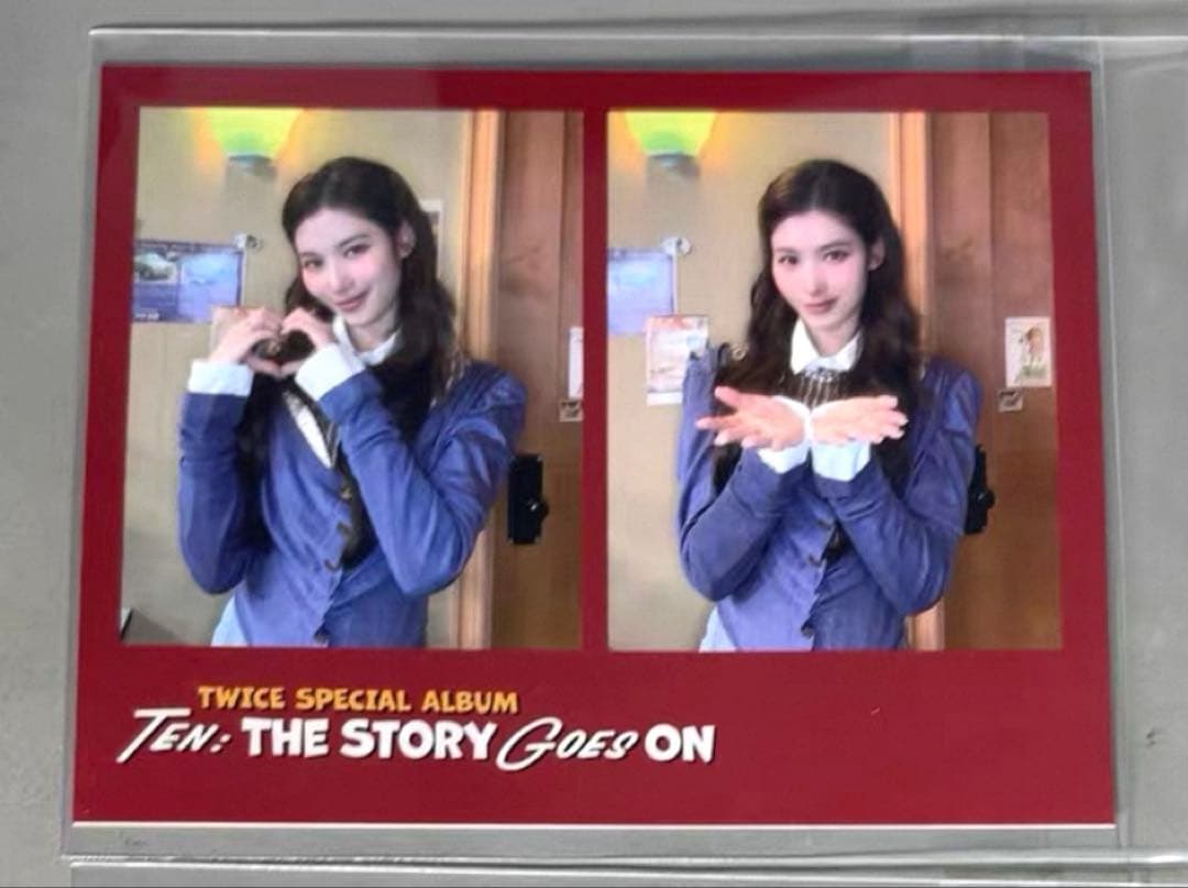 TWICE サナ TEN 10周年 soundwave プリクラ トレカ