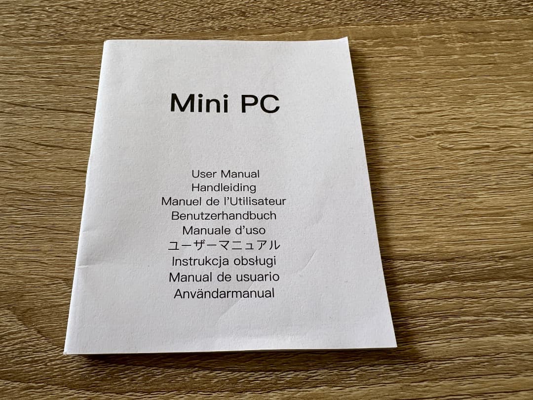 ミニPC NiPoGi AK1PLUS ロジクール、キーボード・マウス付