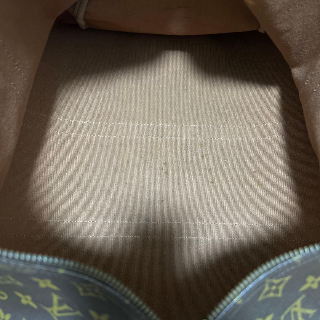 ルイヴィトン ボストンバッグ モノグラム キーポルバンドリエールブラウン