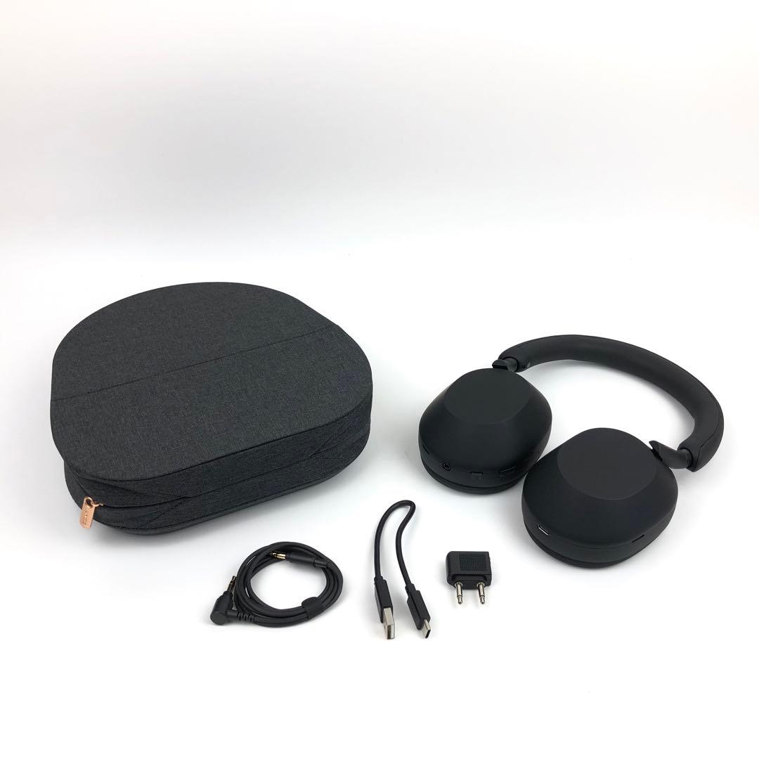 【極美品】SONY WH-1000XM5 ブラック ワイヤレスヘッドホン