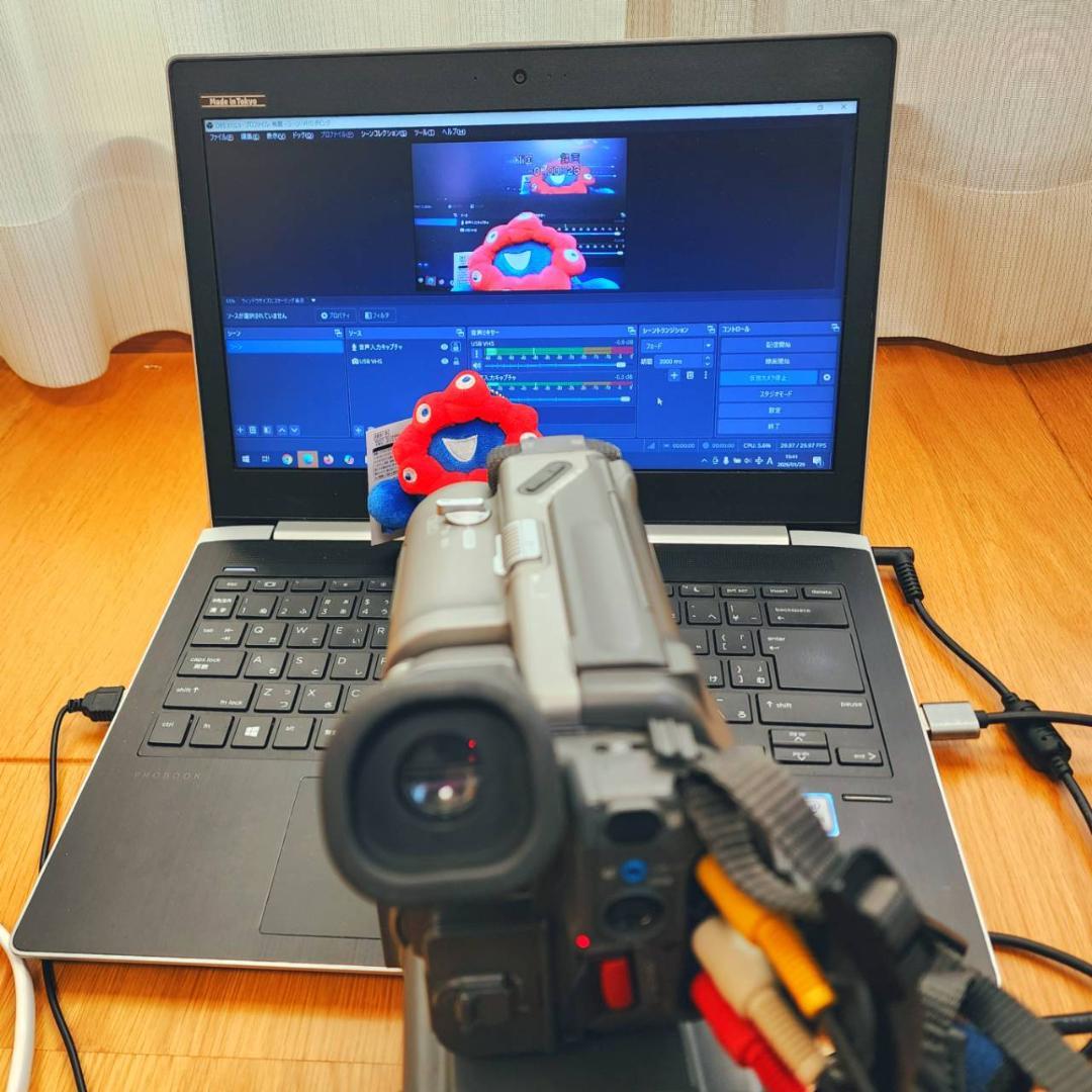 【動作確認済】SONY 高画質 Hi8 ビデオカメラ ステーション セット