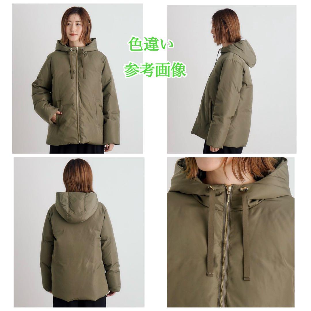 新品⭐️【grove】撥水・ステッチレスミドルダウン ジャケット コート ブラック