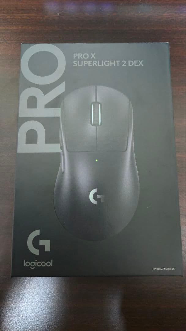 【留意点あり】logicool PRO X SUPERLIGHT 2 DEX
