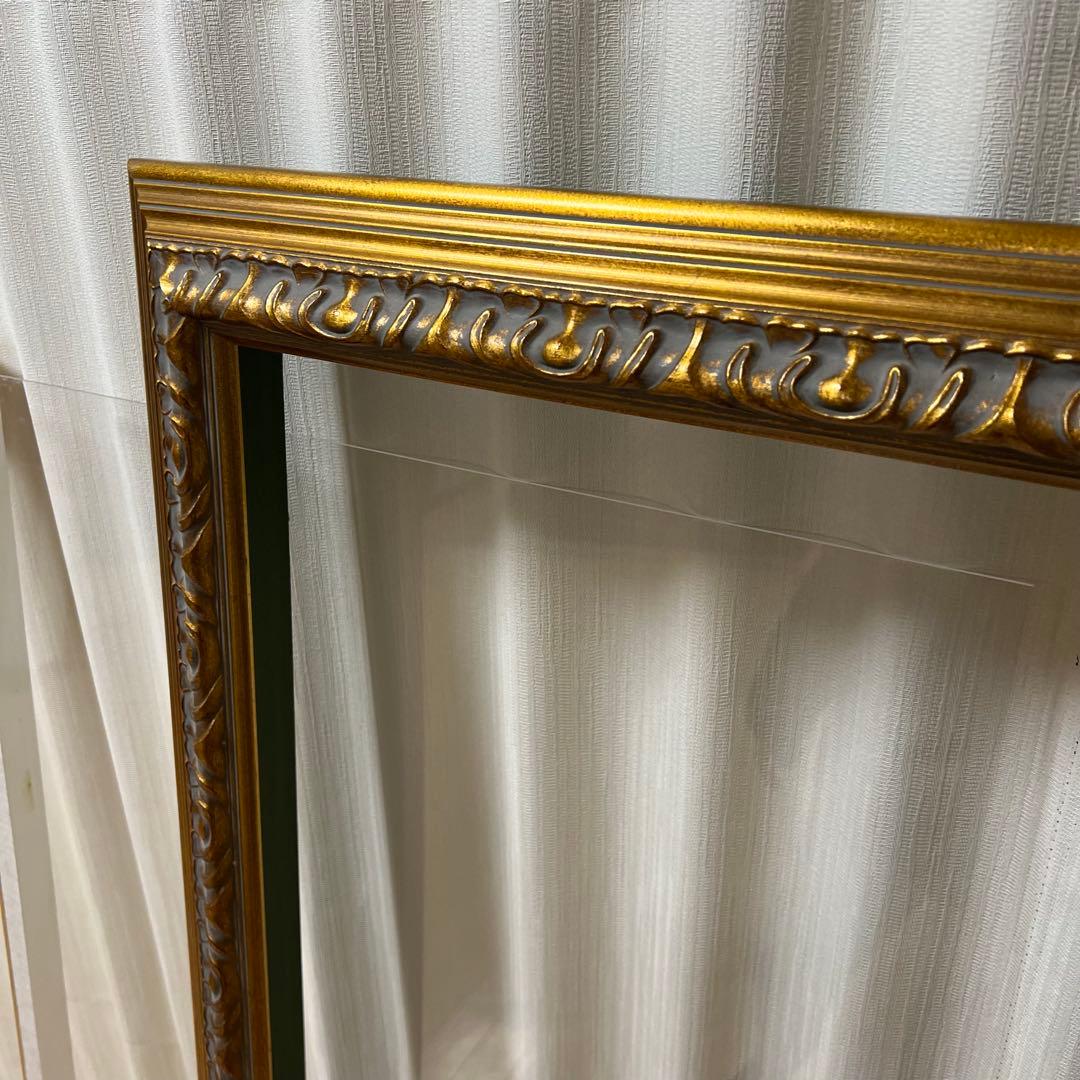 地域限定送料込み　特大額縁　幅97.5cm 高さ137,5cm厚さ5cm