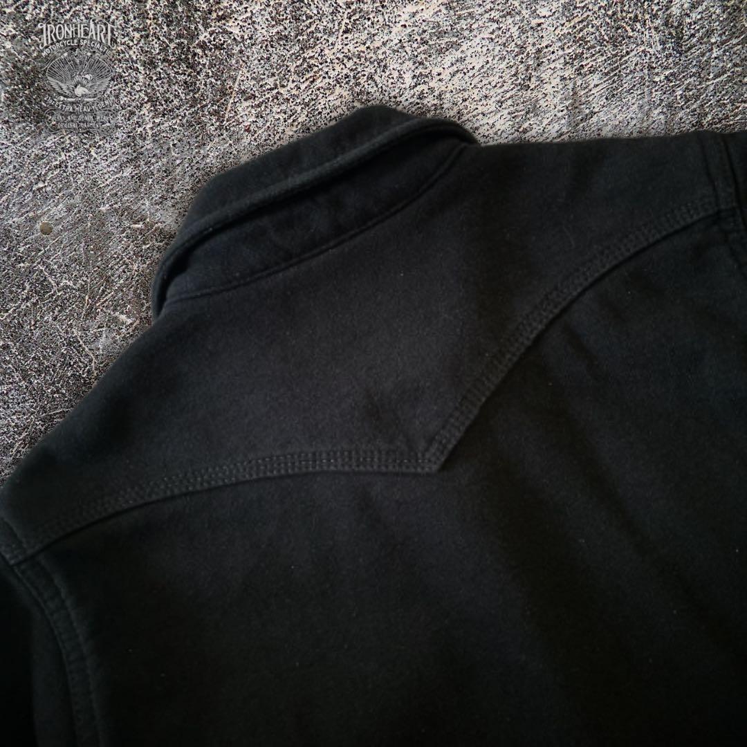 『黒鎧◎』IRON HEART(アイアンハート)エクストラヘビースウェットシャツ