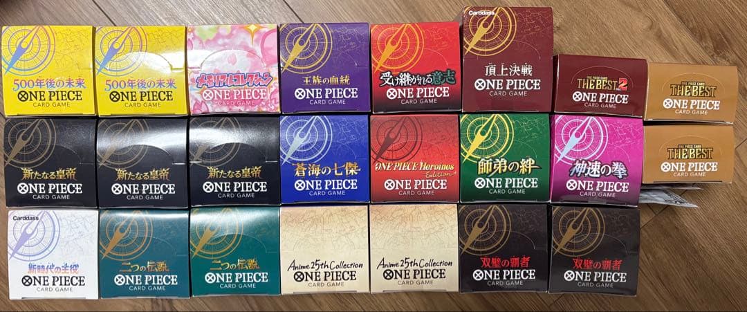 ONE PIECE トレーディングカードセット計23BOX