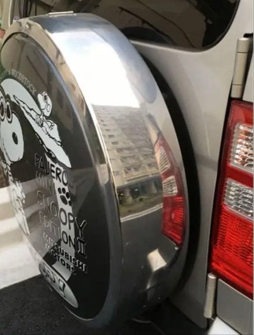 ⭐︎パジェロミニ⭐︎スヌーピーエディションIIタイヤカバー【希少品】