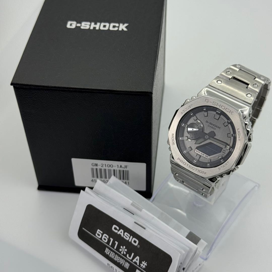 美品✨CASIO G-SHOCK フルメタル GM-2100-1AJF