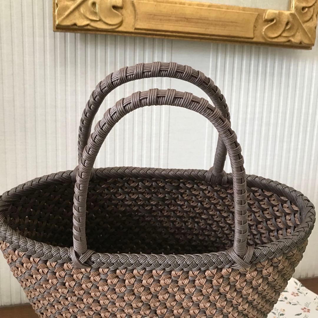 ＊キラキラ様オーダー品＊クラフトかごバッグ