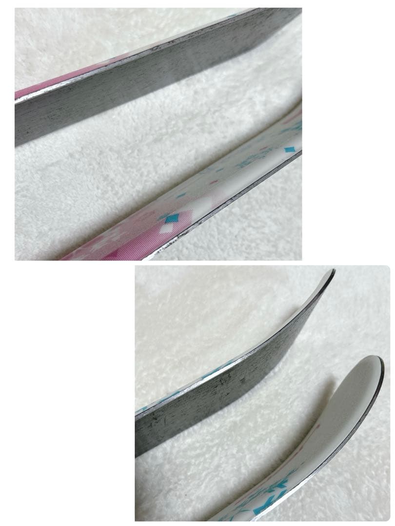 130cm Elan Lil Magic スキー板 ビンディング セット 可愛い