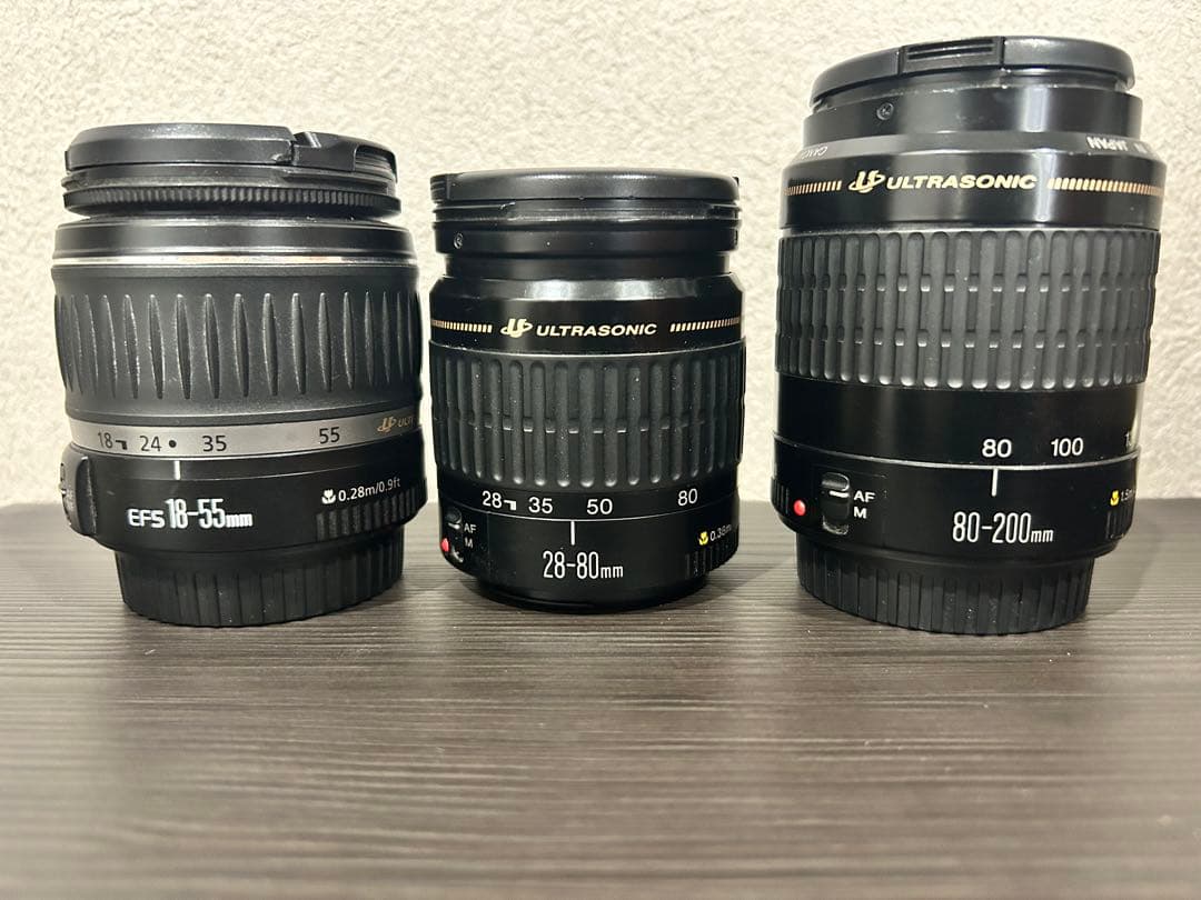 【Canon EOS Kiss X7】 豪華3本セット✨️