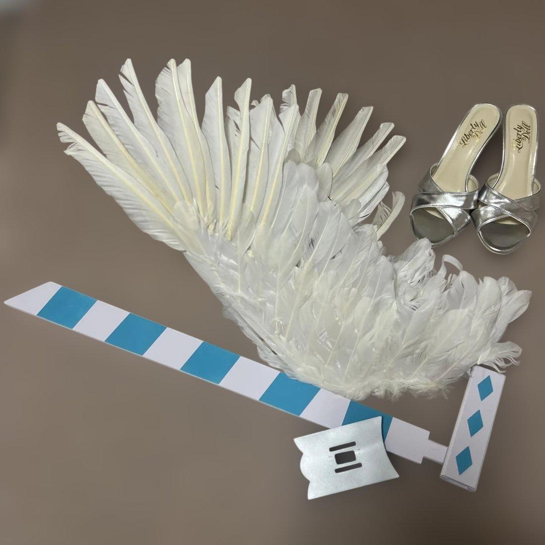 パンティ＆ストッキングwithガーターベルト ストッキング 天使衣装 Sサイズ