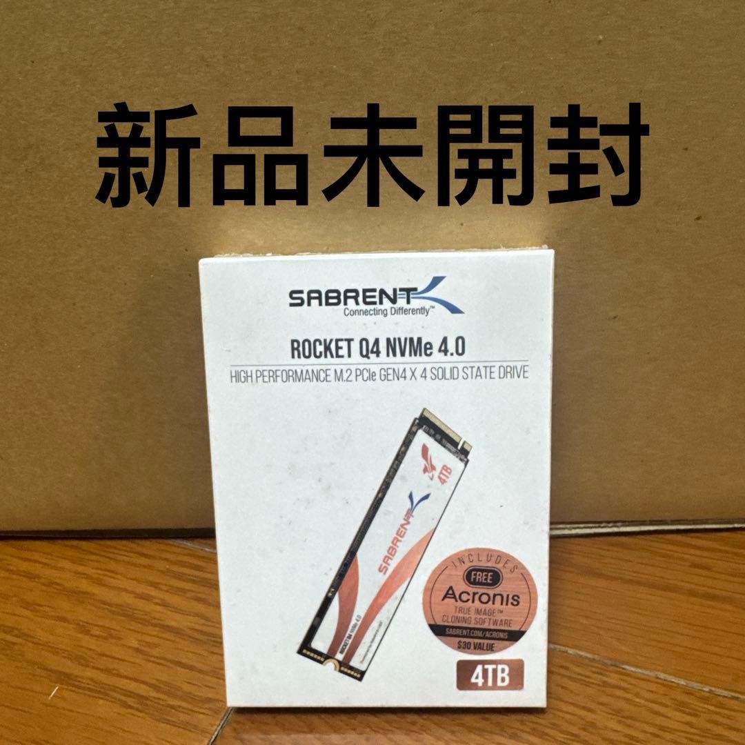 内蔵型SSD Sabrent Rocket Q4 SSD NVMe PCIe 4.0 4TB