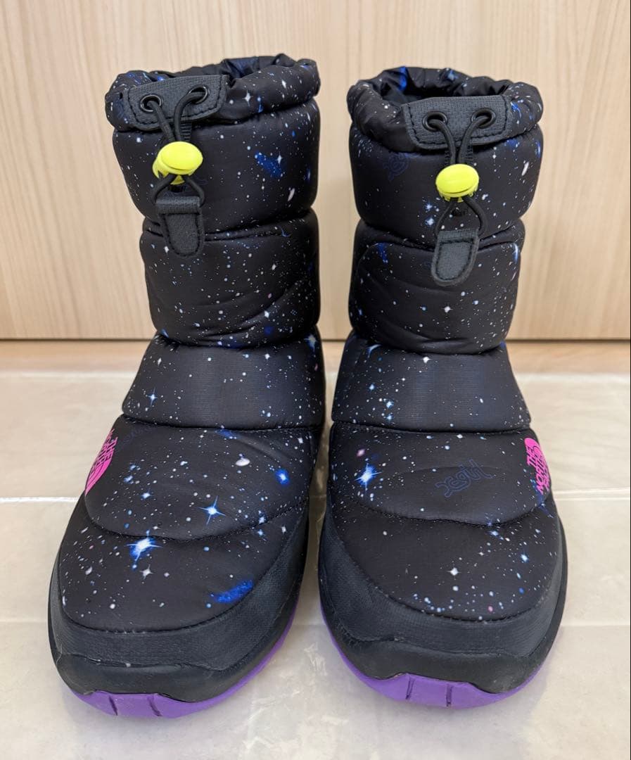 THE NORTH FACE X-girl ヌプシ スノーブーツ 宇宙 24cm