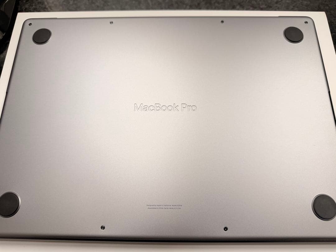 MacBookPro M3 14in 8GB 512 bat100% 充3回超美