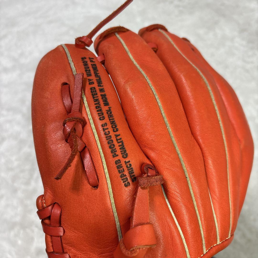 ミズノ セレクトナイン 軟式グローブ　一般　即戦力　オレンジ　大人用　グラブ