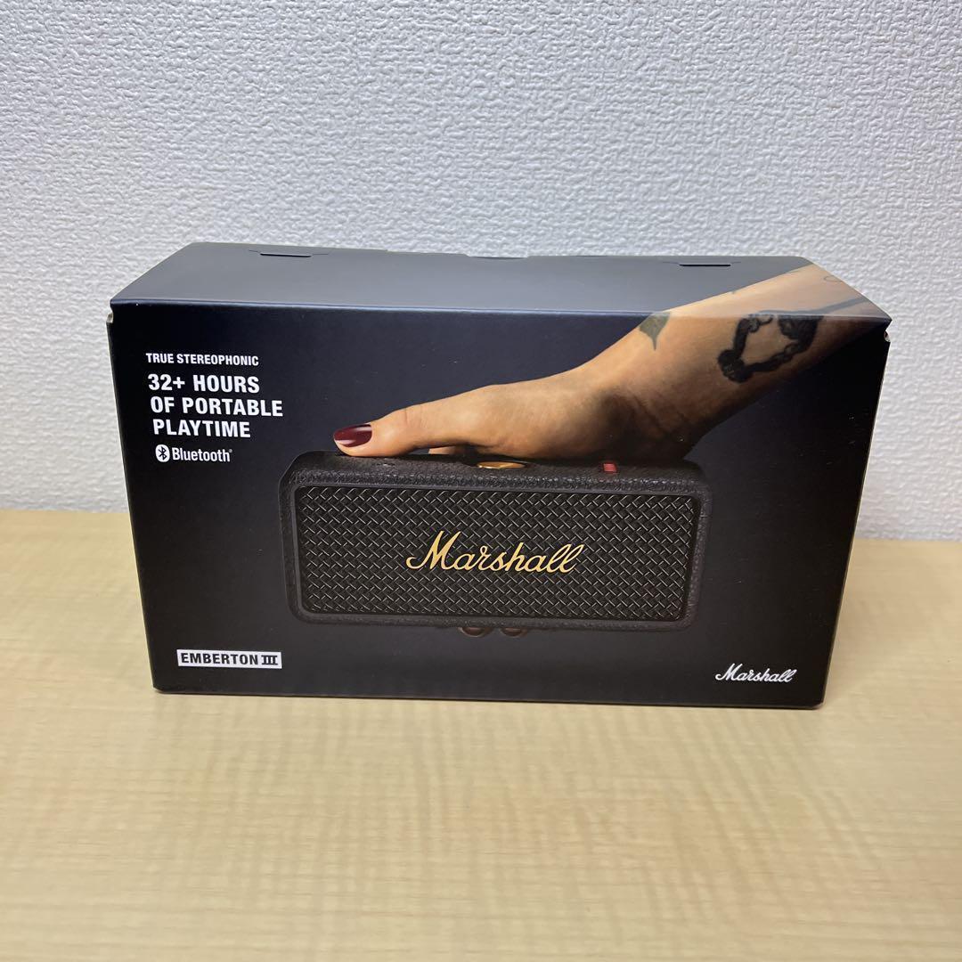 マーシャル Marshall emberton3 スピーカー bluetooth
