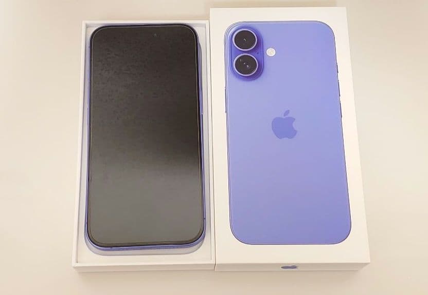 【SIMフリー】iPhone 16 128GB ウルトラマリン