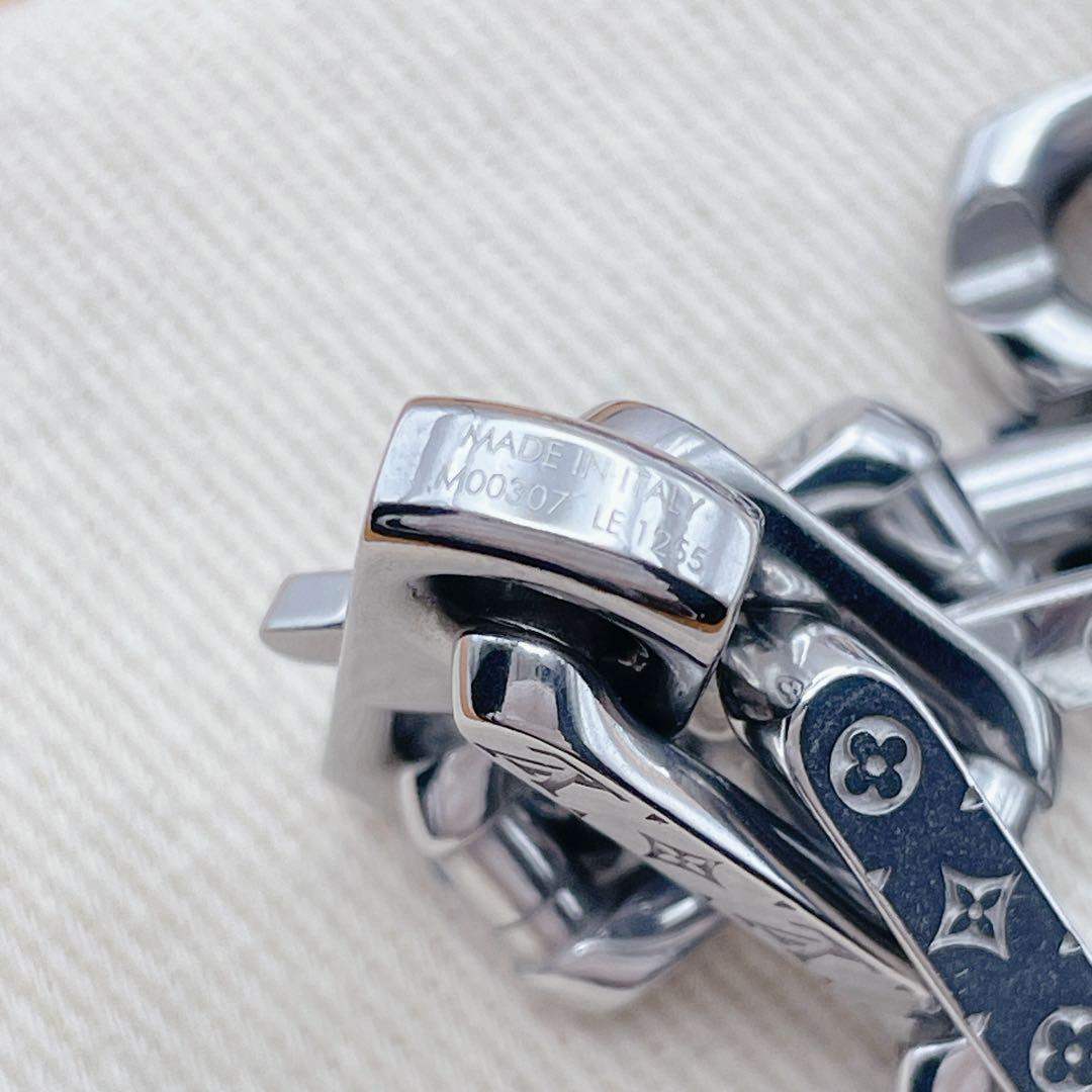 LOUIS VUITTON ネックレス　コリエ　チェーン　スクエア　モノグラム