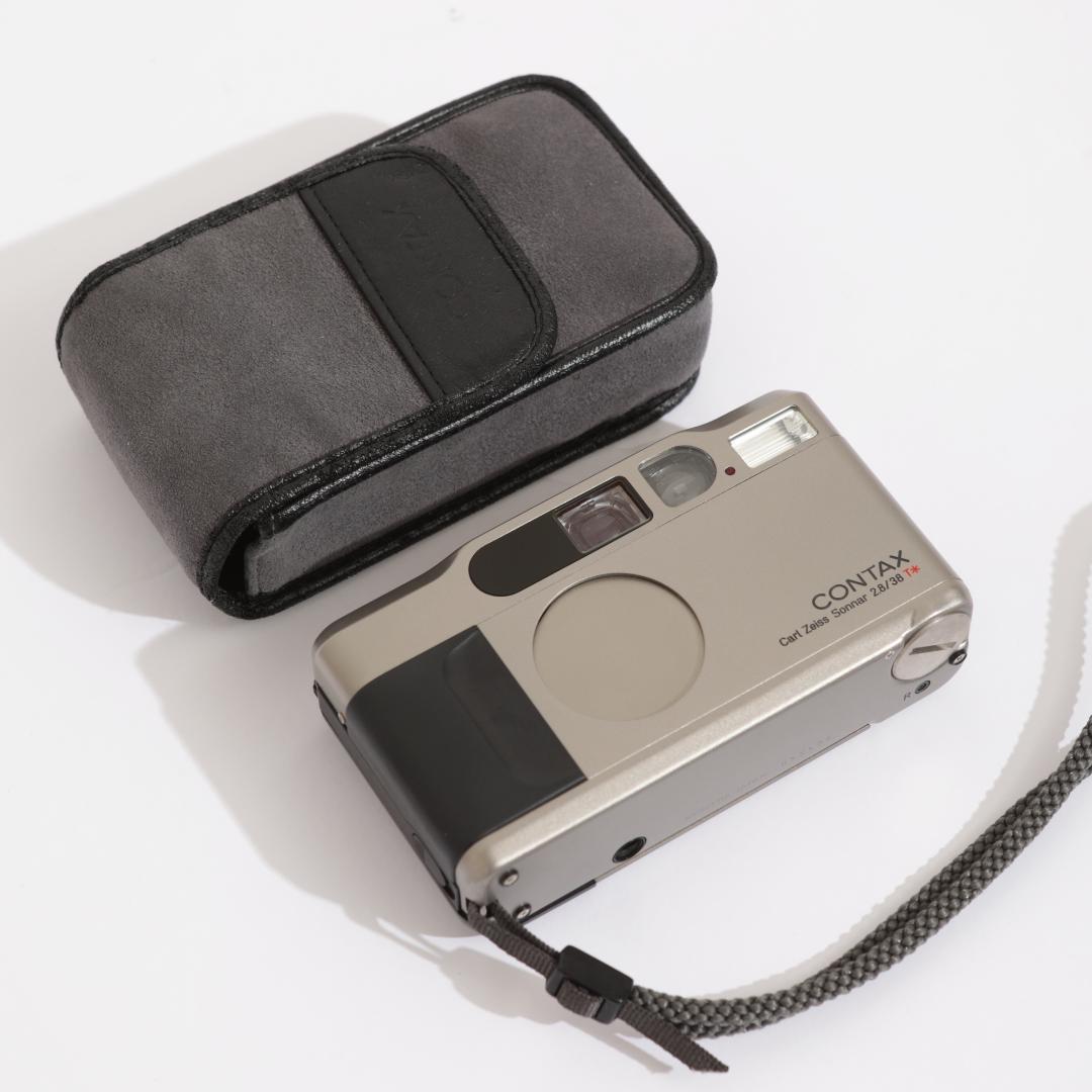 CONTAX T2 Carl Zeiss Sonar 28/38コンパクトカメラ