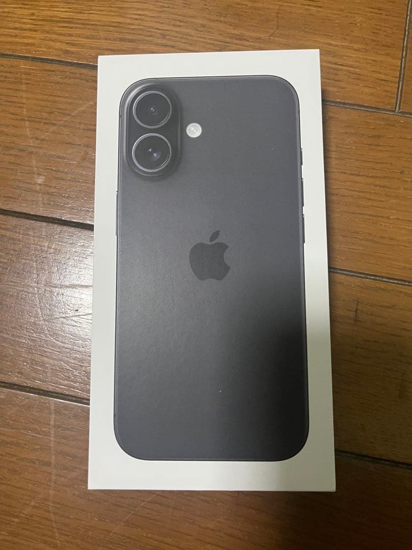 Apple iPhone 16ブラック 本体 128GB SIMフリー
