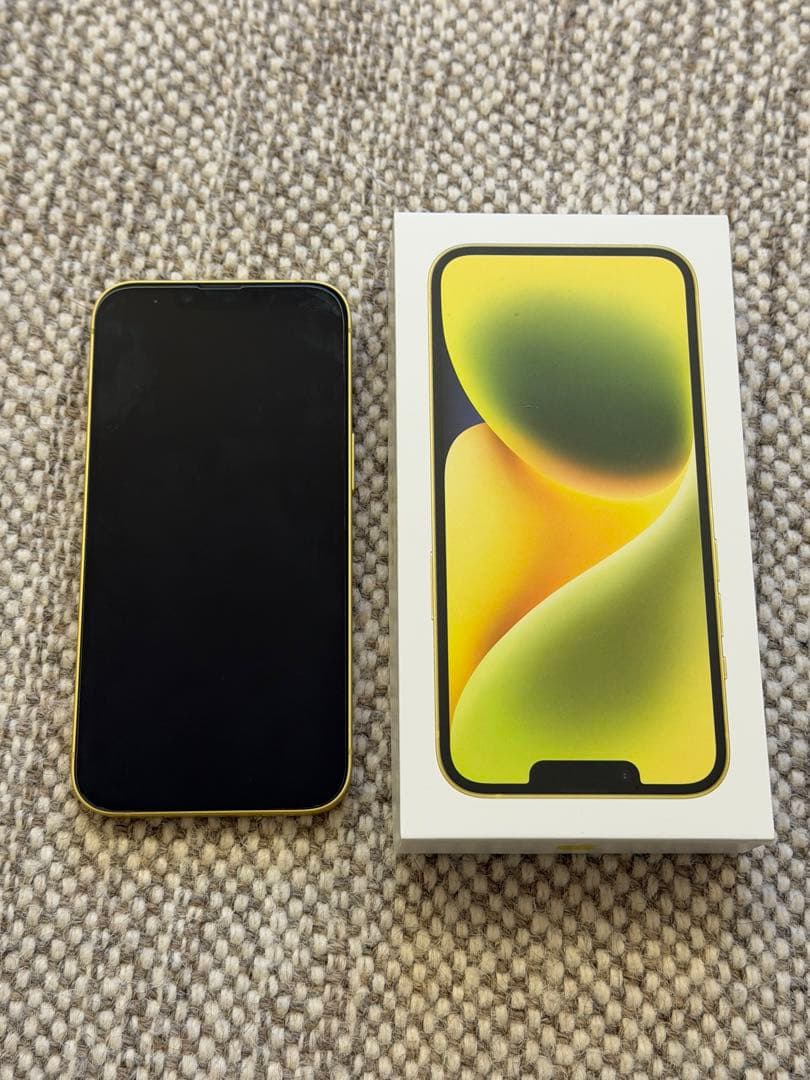 Apple iPhone 14 イエロー 128GB 本体　12/16まで